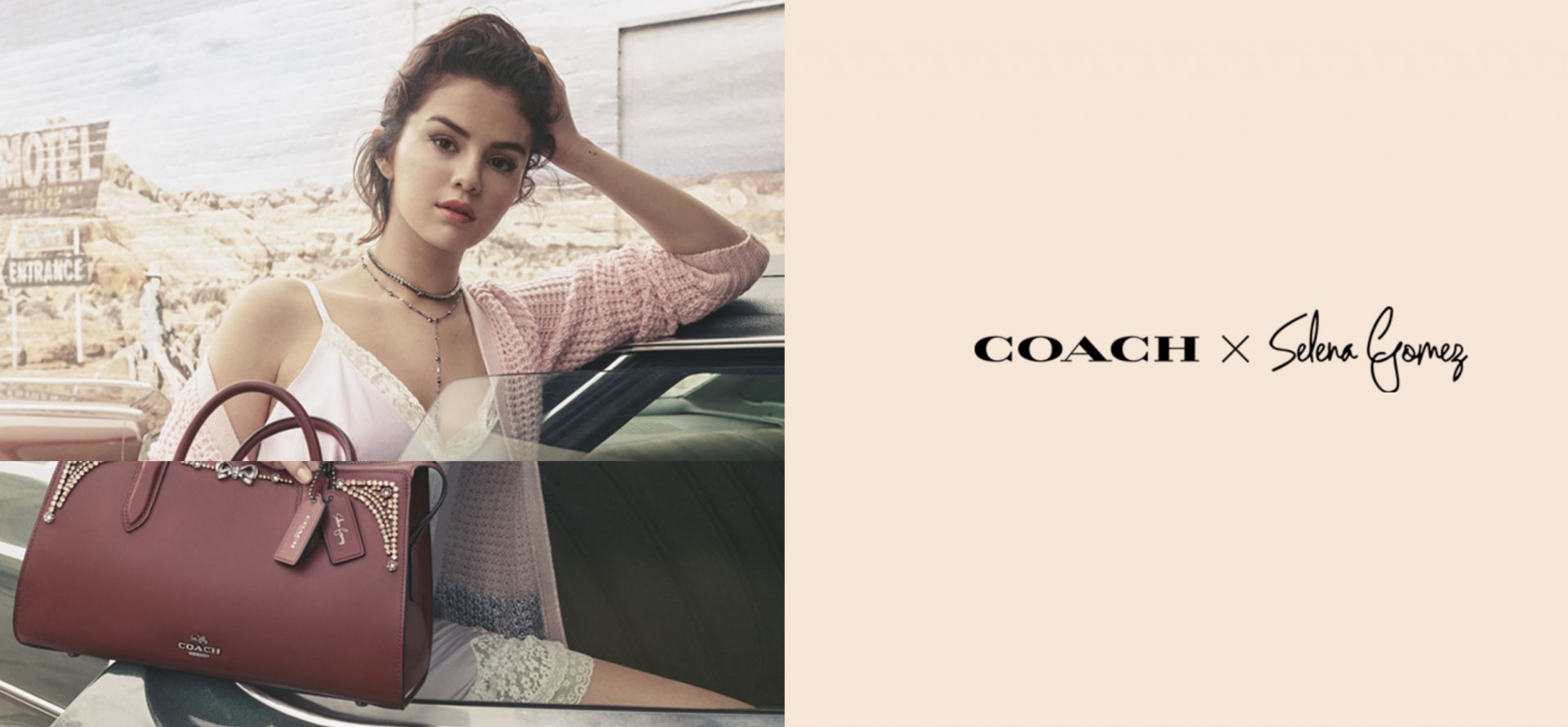 COACH Launches Coach x Selena Gomez Handbag Collection